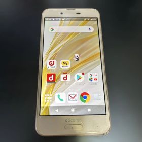 AQUOS sense SH-01K シャンパンゴールド ドコモ 中古スマホ