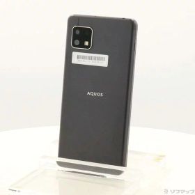 【中古】SHARP(シャープ) AQUOS sense4 basic 64GB ブラック A003SH Y!mobile 【305-ud】