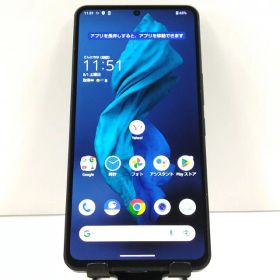 AQUOS R7 A202SH SoftBank ブラック 送料無料 本体 c21652 【中古】
