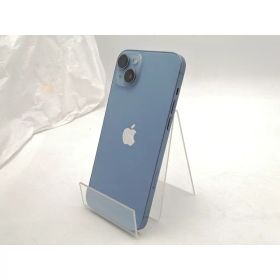 【中古】Apple au 【SIMフリー】 iPhone 14 Plus 128GB ブルー MQ4H3J/A【ECセンター】保証期間1ヶ月【ランクB】