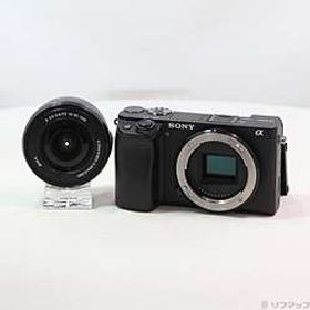 〔中古品（難あり）〕 α6400 ILCE-6400L パワーズームレンズキット ブラック〔中古品（難あり）〕 α6400 ILCE-6400L パワーズームレンズキット ブラック