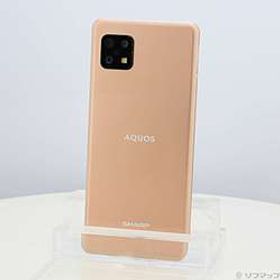 AQUOS sense6 64GB ライトカッパー SH-RM19 楽天 SIMフリー ［6.1インチ有機EL／Snapdragon 690 5G／RAM:4GB／ナノSIM］