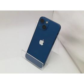 【中古】Apple 楽天モバイル 【SIMフリー】 iPhone 13 mini 128GB ブルー MLJH3J/A【秋葉3号】保証期間1ヶ月【ランクB】