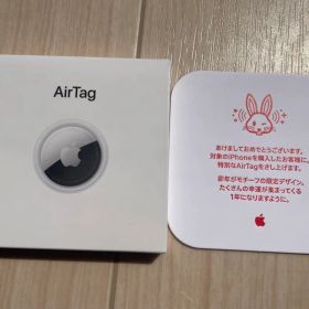 【新品未使用】Apple AirTag 卯年限定デザイン