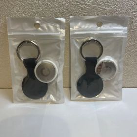 Apple AirTag 本体 2個セット キーホルダー付き