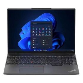Lenovo ノートパソコン ThinkPad E16 Gen 1 AMD 21JUS38C00 [ブラック]