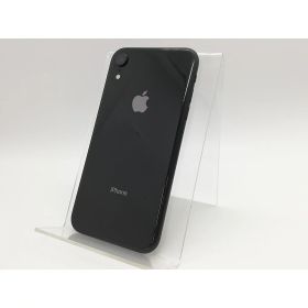 【中古】Apple docomo 【SIMロックあり】 iPhone XR 64GB ブラック MT002J/A【大宮東口】保証期間1週間【ランクC】