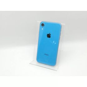 【中古】Apple SoftBank 【SIMロック解除済み】 iPhone XR 64GB ブルー MT0E2J/A【中野】保証期間1週間【ランクC】