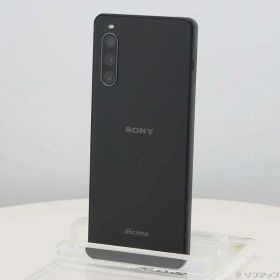 【中古】SONY(ソニー) Xperia 10 IV 128GB ブラック SO-52C docomo SIMフリー 【258-ud】