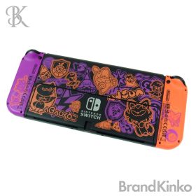 Nintendo Switch ニンテンドースイッチ 有機ELモデル スカーレット バイオレット エディション HEG-S-KCAAA 簡易動作確認済 付属品 ◆ 【中古】