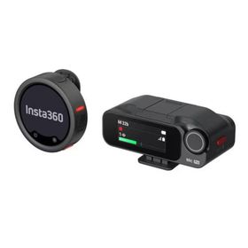 Insta360 Insta360 Mic Pro 1TX+1RX 送信機1台+受信機1台 MCB10-MICPRO02 カスタマイズできるE-Inkディスプレイ搭載ワイヤレスマイク