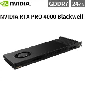グラフィックボード NVIDIA RTX PRO 4000 Blackwell 24GB GDDR7 AIワークステーション 向け 900-5G147-2570-000 【代引不可/時間帯指定不可】