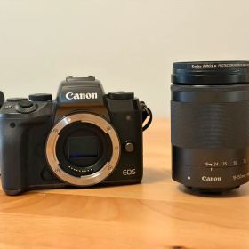 Canon EOS M5ブラック + EF-M18-150mm すぐ使える