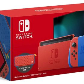 【全商品P20倍 8/4 20:00-8/11 01:59 要エントリー】Nintendo Switch スイッチ マリオレッド×ブルー セット