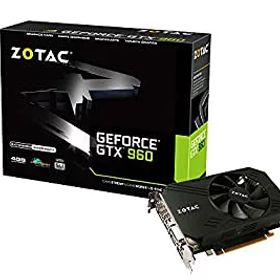 【中古】 ZOTAC Geforce GTX 960 Single Fan 4GB グラフィックスボード VD5881 ZTGTX96-4GD5R02/ZT-90311-10M