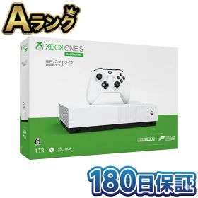 【中古】 整備済み品 Microsoft Xbox One S 1TB All Digital Edition 本体 エックスボックスワンエス ディスクドライブ非搭載 ホワイト 徹底除菌清掃済 高品質 送料無料 翌日配送 エクスボックス 中古 180日保証