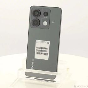 【中古】Xiaomi(シャオミ) Redmi Note 13 Pro 5G 256GB ミッドナイトブラック AUREDMIN13P5G au SIMフリー 【344-ud】