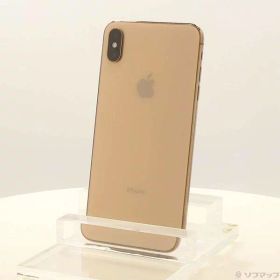 【中古】Apple(アップル) iPhoneXS Max 512GB ゴールド MT702J／A SIMフリー 【276-ud】