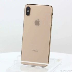 【中古】Apple(アップル) iPhoneXS Max 256GB ゴールド MT6W2J／A SoftBank 【247-ud】