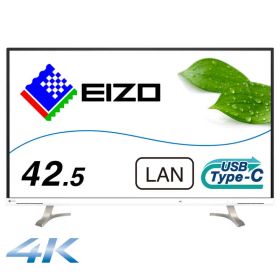 EIZO 液晶モニター ［42.5型 /4K(3840×2160) /ワイド］ EV4340X-WT