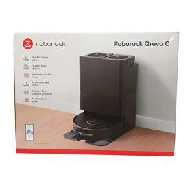 【Roborock】【未使用品】ロボロック『ロボット掃除機 Qrevo C ブラック』QRRC52-04 2025年6月発売 生活家電 1週間保証【中古】