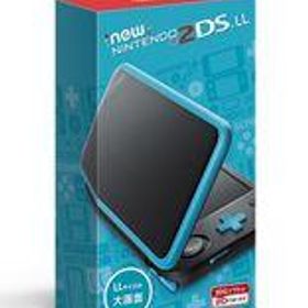 【中古】ニンテンドー3DSハード Newニンテンドー2DS LL本体 ブラック×ターコイズ