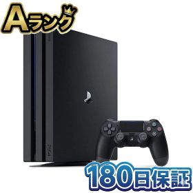 【中古】 SONY PlayStation4 Pro ジェット・ブラック 1TB CUH-7200BB01 本体 PS4 プレステ4 プロ 4K HDR 最終型 静音 徹底除菌清掃済 高品質 整備済み品 送料無料 翌日配送 人気 売れ筋 ゲーム機 プレイステーション4 ぷれすて4 中古 180日保証
