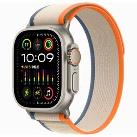 【新品】Apple Watch Ultra 2 GPS+Cellularモデル 49mm オレンジ/ベージュトレイルループ S/M [ MRF13J/A ]