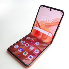【SIMフリー】MOTOROLA razr 50s スプリッツオレンジ 利用制限〇