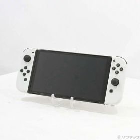 【中古】Nintendo(任天堂) Nintendo Switch 有機ELモデル Joy-Con(L)／(R) ホワイト 【349-ud】