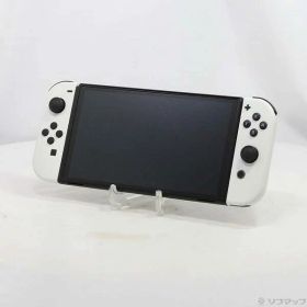【中古】Nintendo(任天堂) Nintendo Switch 有機ELモデル Joy-Con(L)／(R) ホワイト 【269-ud】