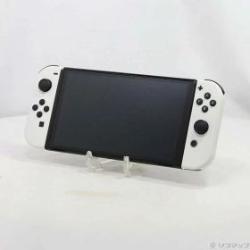 【中古】Nintendo(任天堂) Nintendo Switch 有機ELモデル Joy-Con(L)／(R) ホワイト 【269-ud】