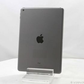 〔中古〕Apple(アップル) iPad 第7世代 32GB スペースグレイ MW742J／A Wi-Fi〔348-ud〕
