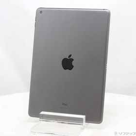 〔中古〕Apple(アップル) iPad 第7世代 32GB スペースグレイ MW742J／A Wi-Fi〔258-ud〕