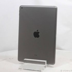 〔中古〕Apple(アップル) iPad 第7世代 32GB スペースグレイ MW742J／A Wi-Fi〔198-ud〕