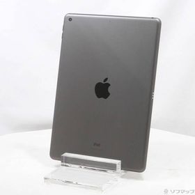〔中古〕Apple(アップル) iPad 第7世代 32GB スペースグレイ MW742J／A Wi-Fi〔251-ud〕