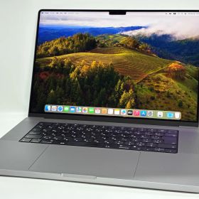 Apple MacBook Pro 16インチ (M1 Pro, 2021) スペースグレイ MK183J/A: Apple M1 Pro, 16GB メモリ, 512GB SSD, Touch ID, macOS【中古】