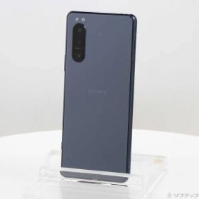 ソフマップ 〔中古品〕 Xperia 5 II 256GB ブルー XQ-AS42 SIMフリー【352】
