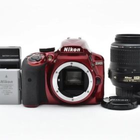 Nikon ニコン D3400 レンズキット レッド デジタル一眼カメラ