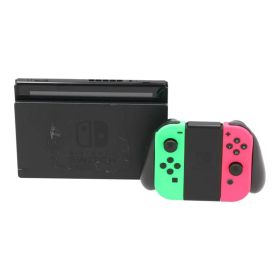 中古 Nintendo Switch 本体 スプラトゥーン2セットNINTENDO 任天堂 ニンテンドー HAC-S-KACEK XAJ92500023160コンディションランク【B】（商品 No.78-0）