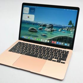 【中古】Apple MacBook Air 13インチ M1(8コアCPU/7コアGPU) 8GB/256GB ゴールド MGND3J/A