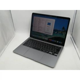 【中古】Apple MacBook Air 13インチ M1(CPU:8C/GPU:7C) 8GB/256GB スペースグレイ MGN63J/A (M1・2020)【鹿児島中町】保証期間1ヶ月【ランクC】