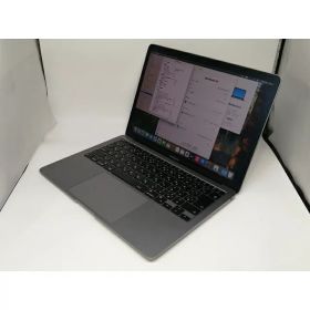 【中古】Apple MacBook Air 13インチ M1(CPU:8C/GPU:7C) 8GB/256GB スペースグレイ MGN63J/A (M1・2020)【日本橋3】保証期間1ヶ月【ランクB】