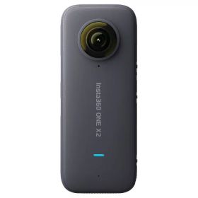【ポイント10倍】 Insta360 ビデオカメラ Insta360 ONE X2 [ブラック] [タイプ：アクションカメラ 画質：5.7K 撮影時間：80 分 本体重量：107 g] 【P10倍】