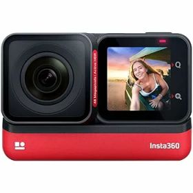 【中古】Insta360 ONE RS ツイン版（5.7K 360 レンズ&4Kブーストレンズ）交換式レンズ アクションカメラ