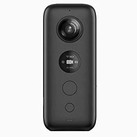 【中古】 Insta360 ONE X 5.7K 360度動画 手ブレ補正機能FlowState 360度カメラVブラック 高さ114.56mm x 幅48mm x 奥行き27.60mm (レンズ含む) CM448