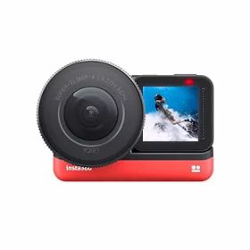 【中古】【39shop】Insta360★ONE R 1インチ版ONE R コア＋1インチ広角モジュール Leica ライカ共同開発 アクションカメラ 5.3K 30fps 1900万高画素 撮影 FlowState（非常に良い）