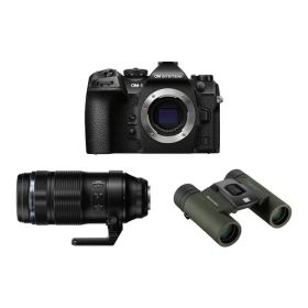 OMデジタルソリューションズ OM-1 Mark II 100-400mm IIキット BLK ミラーレス一眼カメラ OM SYSTEM 超望遠レンズキット