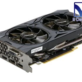Manli Technology GeForce RTX 2070 8GB HDMI/DisplayPort *3/Dual-Link DVI-D PCI Express 3.0 x16 with Twin Cooler【中古グラフィックボード】