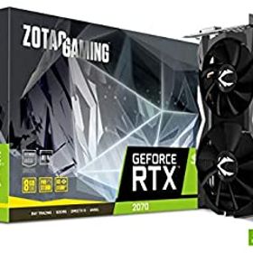【中古】 Zotac ZT-T20700E-10 Nvidia Geforce GAMING RTX 2070 MINI GDDR6 DP / HDMIチューリングVR 4K PCI Expressグラフィックカードブラック